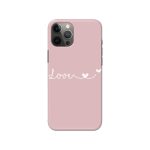 Love Pink  Slim Hard Phone Case