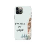 All you need is a Passport Slim Hard Phone Case