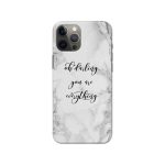 Oh Darling You Are Everything Marble  Slim Hard Phone Case