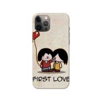 Love Printed Slim Hard Phone Case