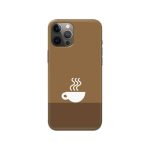 Coffee Printed Slim Hard Phone Case