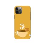 Coffee Printed Slim Hard Phone Case