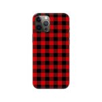 Checks Printed Slim Hard Phone Case