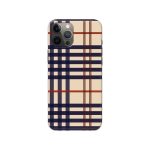 Checks Printed Slim Hard Phone Case