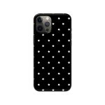 Black and White Printed Slim Hard Phone Case