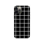 Black and White Printed Slim Hard Phone Case