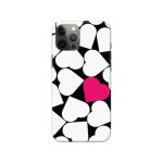 Black and White Printed Slim Hard Phone Case