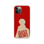 Sherlock Printed Slim Hard Phone Case