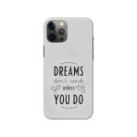 Typography Printed Slim Hard Phone Case