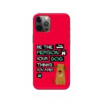 Typography Printed Slim Hard Phone Case