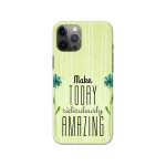 Typography Printed Slim Hard Phone Case