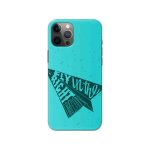 Typography Printed Slim Hard Phone Case