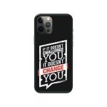 Typography Printed Slim Hard Phone Case