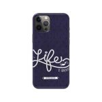 Typography Printed Slim Hard Phone Case