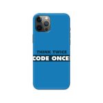 Typography Printed Slim Hard Phone Case