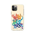 Typography Printed Slim Hard Phone Case