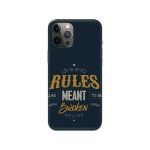 Typography Printed Slim Hard Phone Case