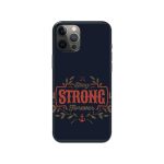 Typography Printed Slim Hard Phone Case