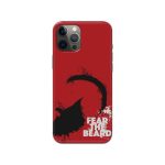 moustache and Beard Printed Slim Hard Phone Case