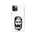 Moustache and Beard Printed Slim Hard Phone Case