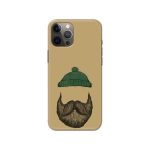 Moustache and Beard Printed Slim Hard Phone Case