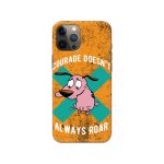 Courage Doesn’t Always Roar Printed Slim Hard Phone Case