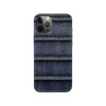 Denim  Printed Slim Hard Phone Case