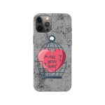 Free Your Heart Printed Slim Hard Phone Case