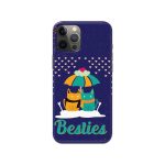 Besties Printed Slim Hard Phone Case