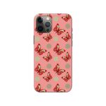 Butterfly Pattern Printed Slim Hard Phone Case