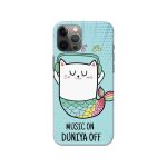 Music ON Duniya OFF Printed Slim Hard Phone Case