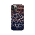 Fire And Blood Printed Slim Hard Phone Case