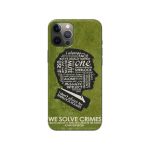 We Solve Crimes Printed Slim Hard Phone Case