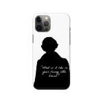 What Is It Like In Your Funny Little Brains? Printed Slim Hard Phone Case