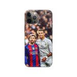 Ronaldo and Messi Printed Slim Hard Phone Case