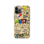 Abstract Printed Slim Hard Phone Case