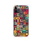 Abstract Printed Slim Hard Phone Case