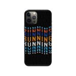 Running Printed Slim Hard Phone Case