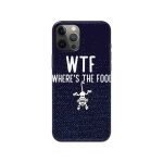 WTF Where’s The Food Printed Slim Hard Phone Case