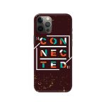 CONNECTED Printed Slim Hard Phone Case