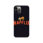 Napflix Printed Slim Hard Phone Case