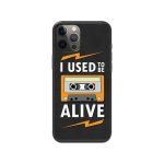 I Used To Be Alive Printed Slim Hard Phone Case