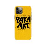 Paka Mat Printed Slim Hard Phone Case