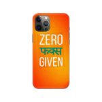 Zero F**ks GivenPrinted Slim Hard Phone Case