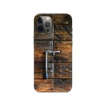 Wooden  Printed Slim Hard Phone Case