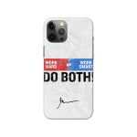 Work Hard Or Work Smart  Slim Hard Phone Case