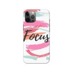 Focus on Your Goals Oil Painted Slim Hard Phone Case